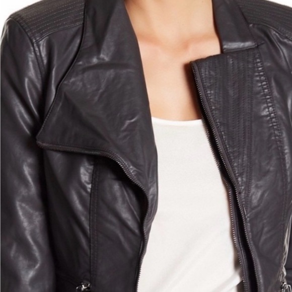 Blank NYC Black Leather Jacket - Picture 2 of 6